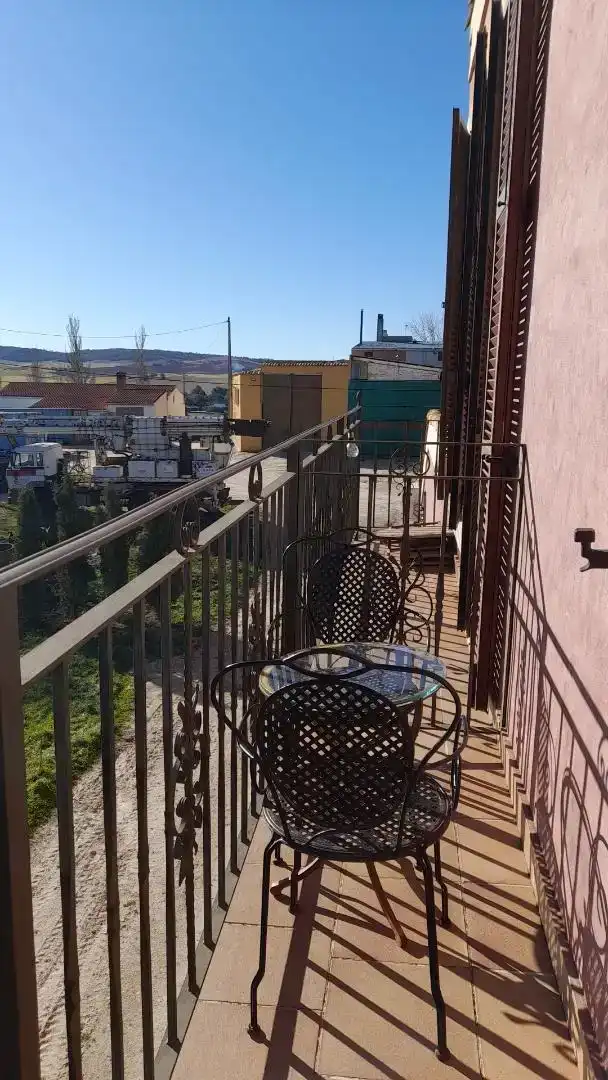 Terraza de Finca rústica en venta en Cuenca con Aire acondicionado, Jardín privado y Parquet