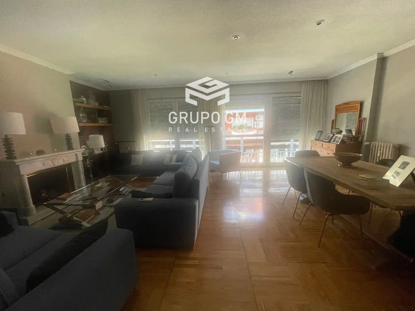Sala de estar de Piso de alquiler en Madrid con Aire acondicionado, Calefacción y Trastero