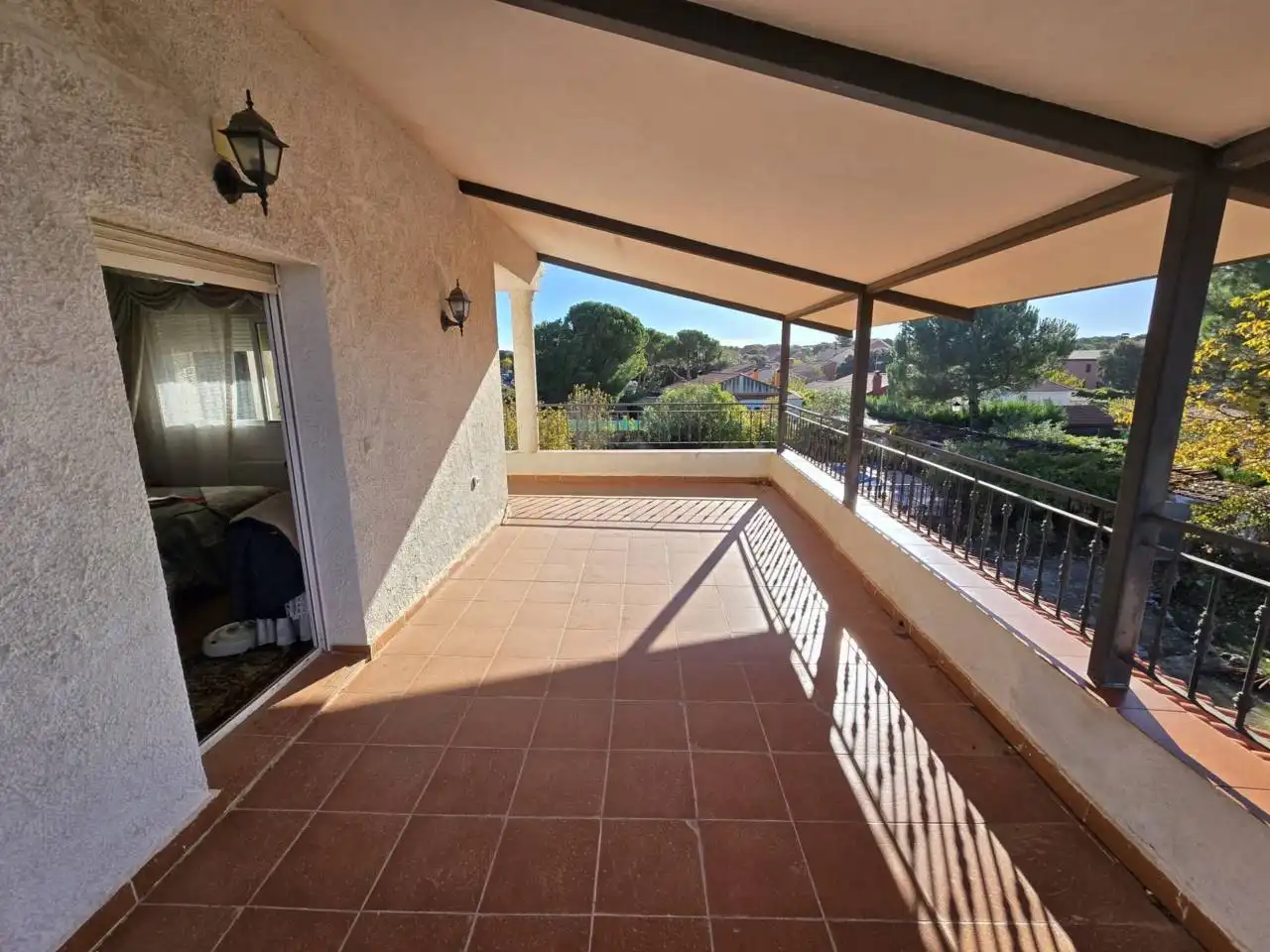 Terrassa de Casa o xalet en venda en Pioz amb Calefacció, Jardí privat i Terrassa