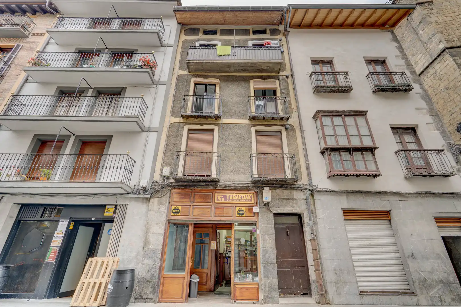 Vista exterior de Piso en venta en Azkoitia