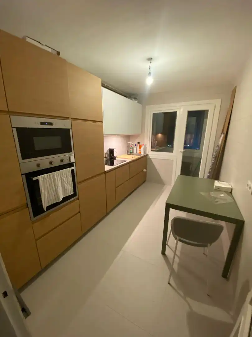Cuina de Pis de lloguer en Ribeira amb Parquet, Terrassa i Moblat