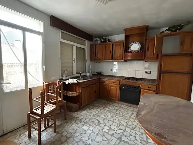 Cuina de Casa adosada en venda en A Illa de Arousa  amb Terrassa, Traster i Balcó