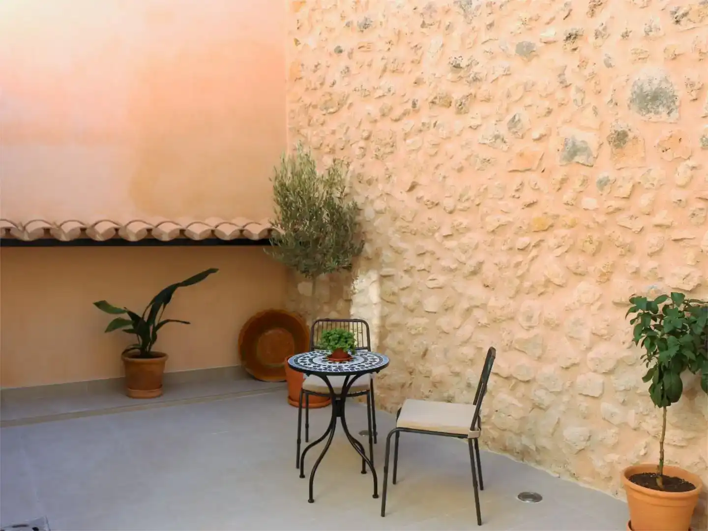 Terrace of Detached homes for rent in Santa Eugènia  with Air Conditioner and Furnished