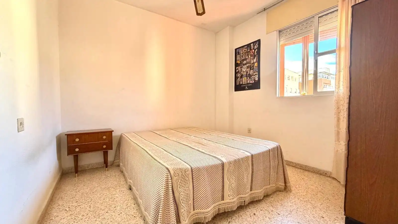 Schlafzimmer von Wohnung zum Verkauf in El Puerto de Santa María mit Klimaanlage und Terrasse