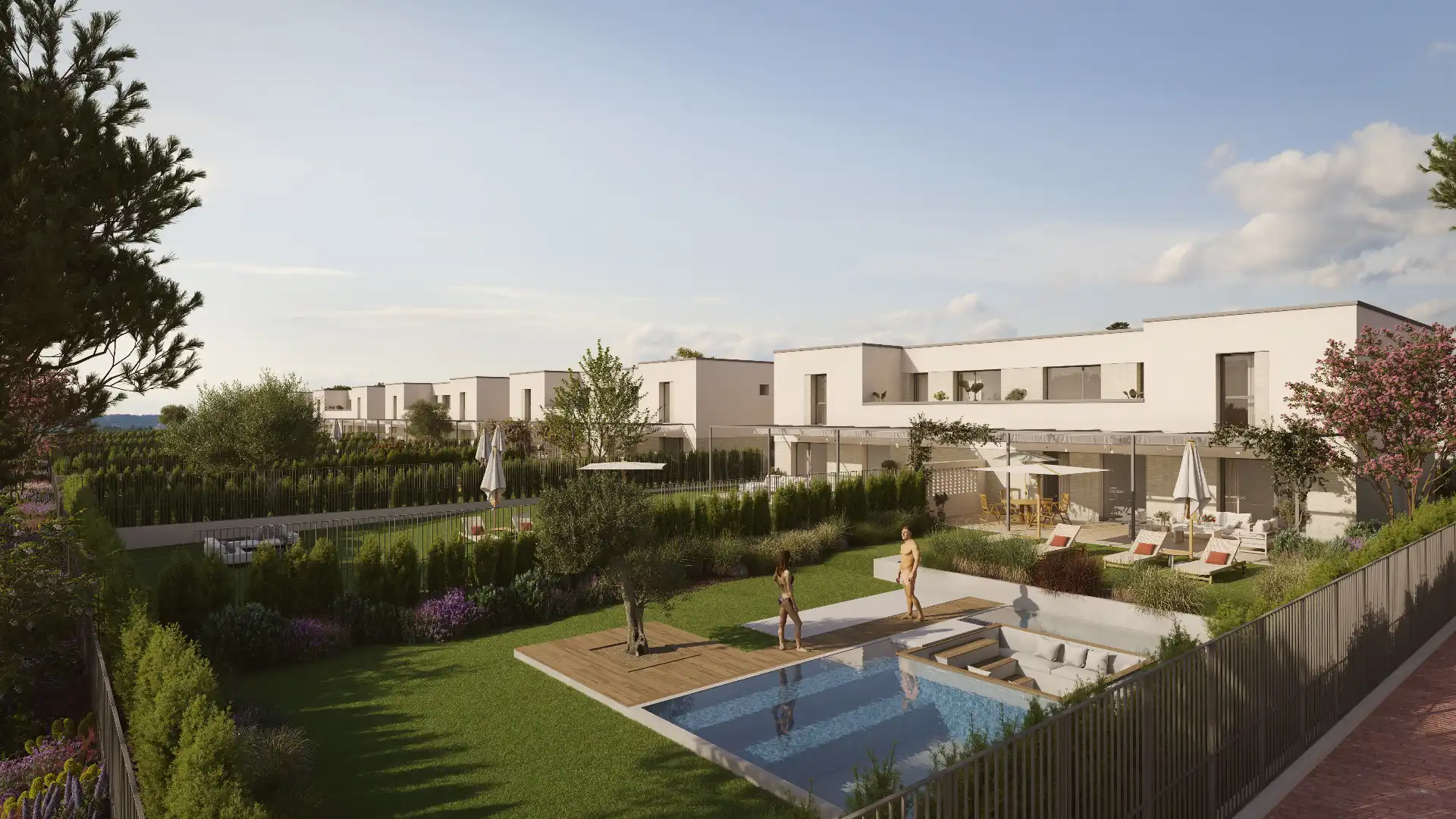 Villa neuf avec terrasse à vendre à Simancas, imagen 24