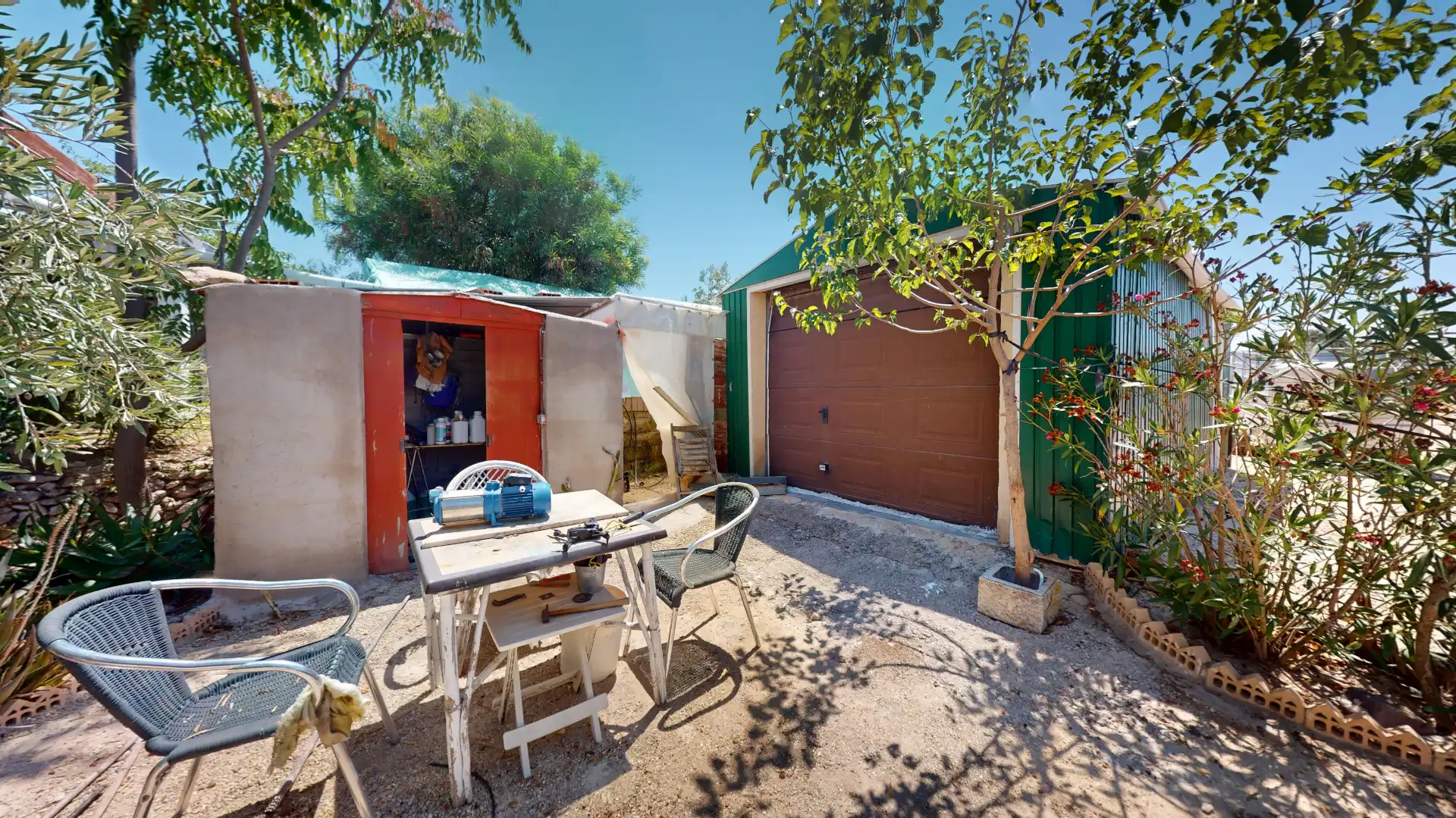 Jardí de Casa o xalet en venda en Biar amb Aire condicionat, Jardí privat i Piscina