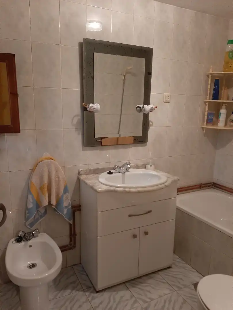 Bathroom of Houses for sale in La Puebla de Almoradiel  with Heating