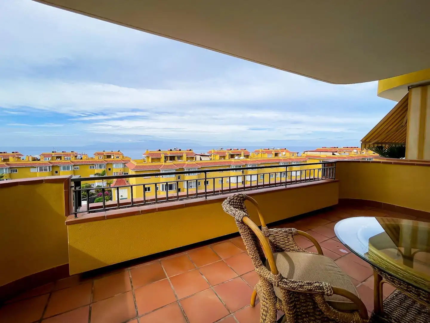 Terraza de Apartamento en venta en Santiago del Teide con Jardín privado, Terraza y Trastero