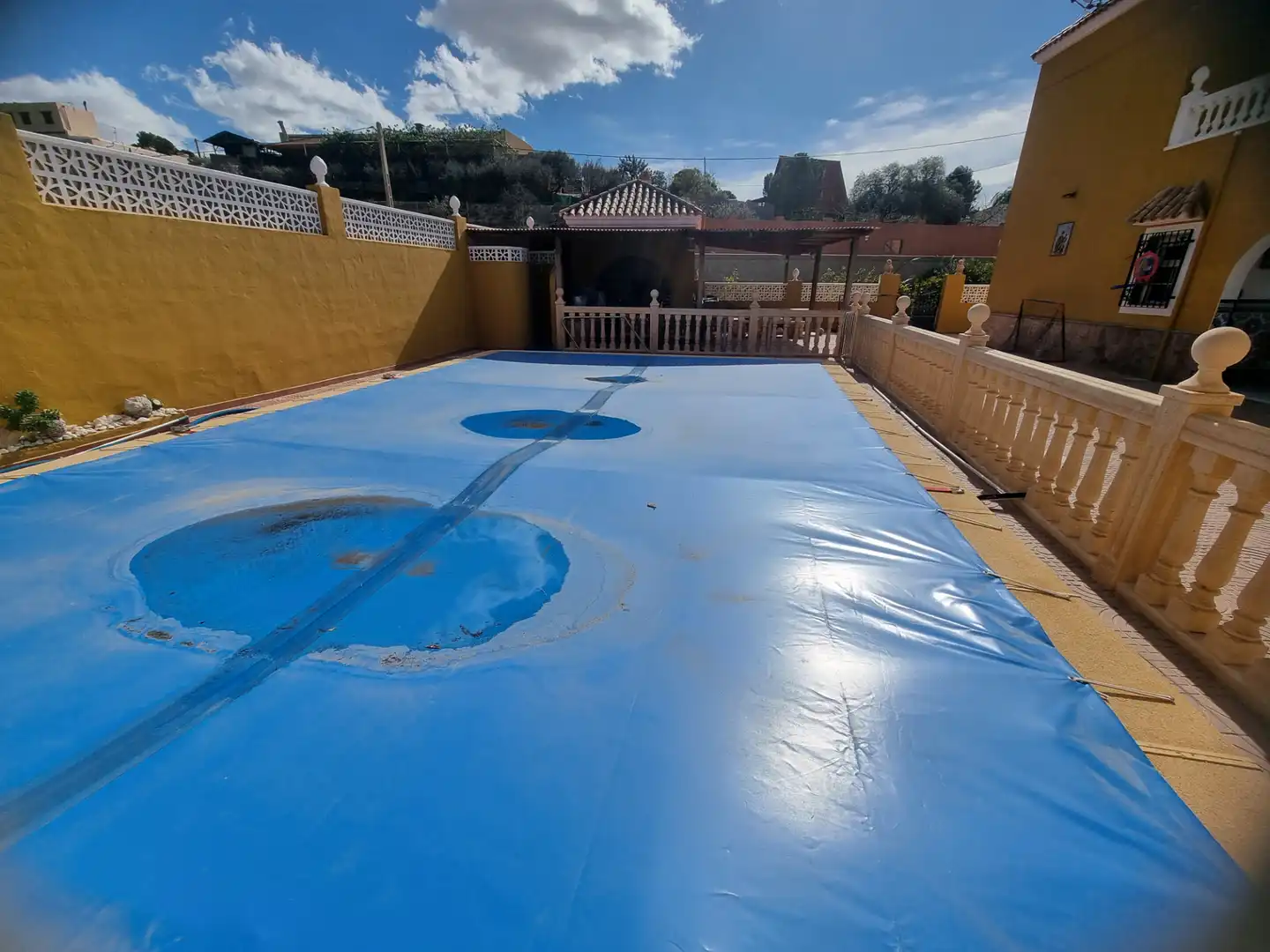 Piscina de Finca rústica en venta en Pechina con Aire acondicionado, Calefacción y Jardín privado