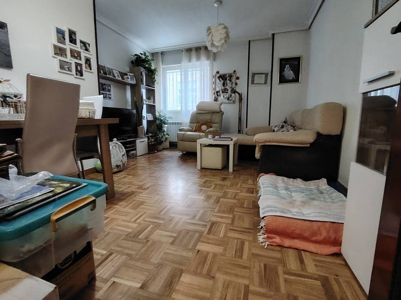 Sala d'estar de Pis en venda en Zamora Capital  amb Calefacció