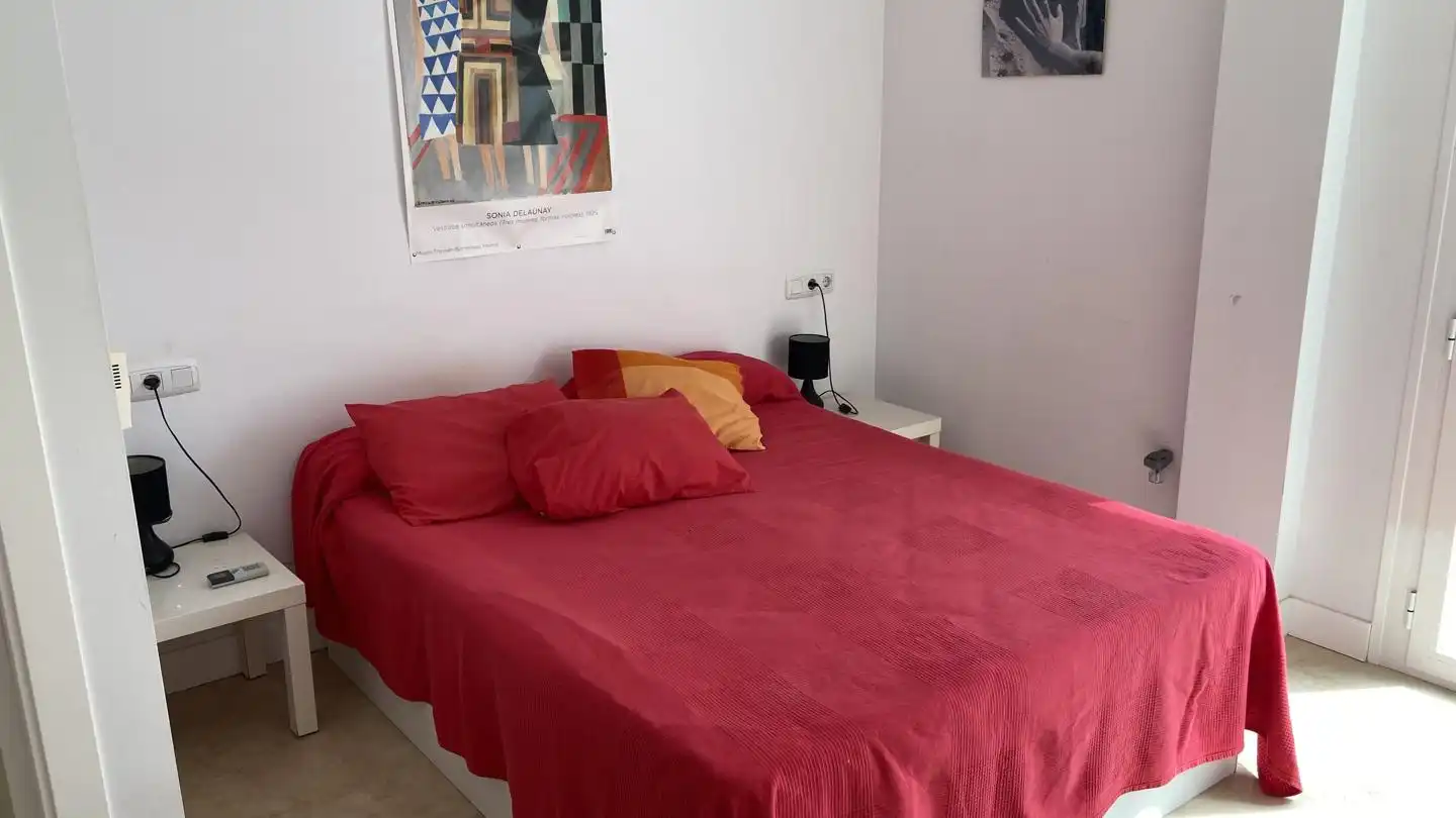 Dormitori de Casa o xalet de lloguer en Vera amb Aire condicionat, Jardí privat i Terrassa