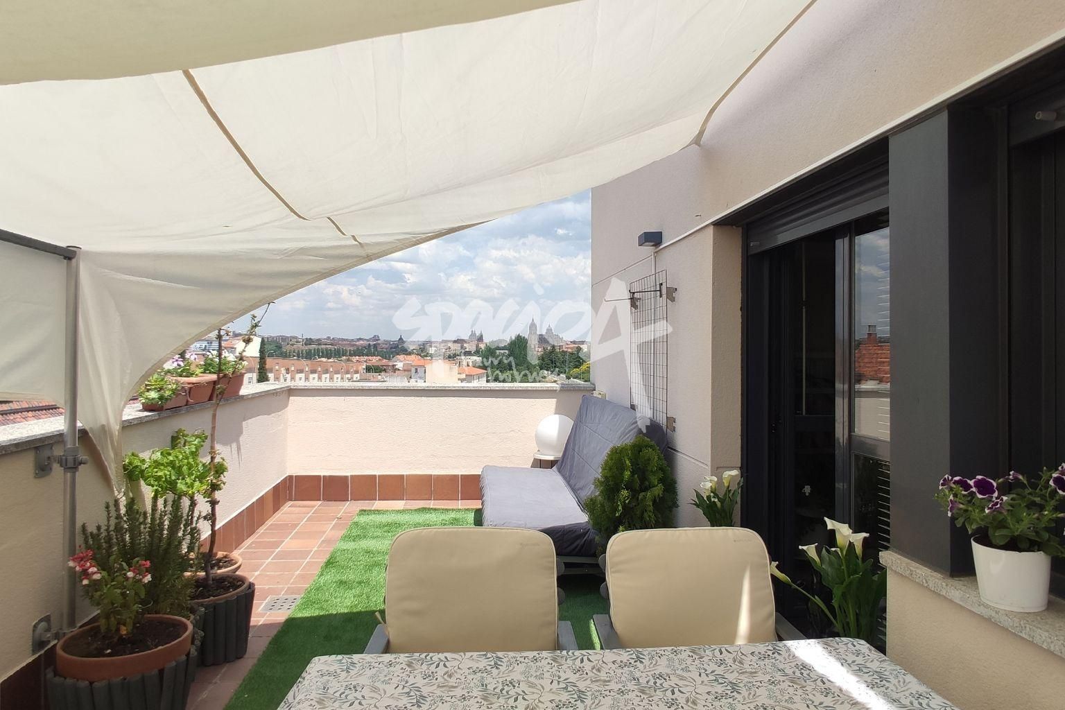 Terrace of Attic for sale in Salamanca Capital  with Air Conditioner, Heating and Terrace