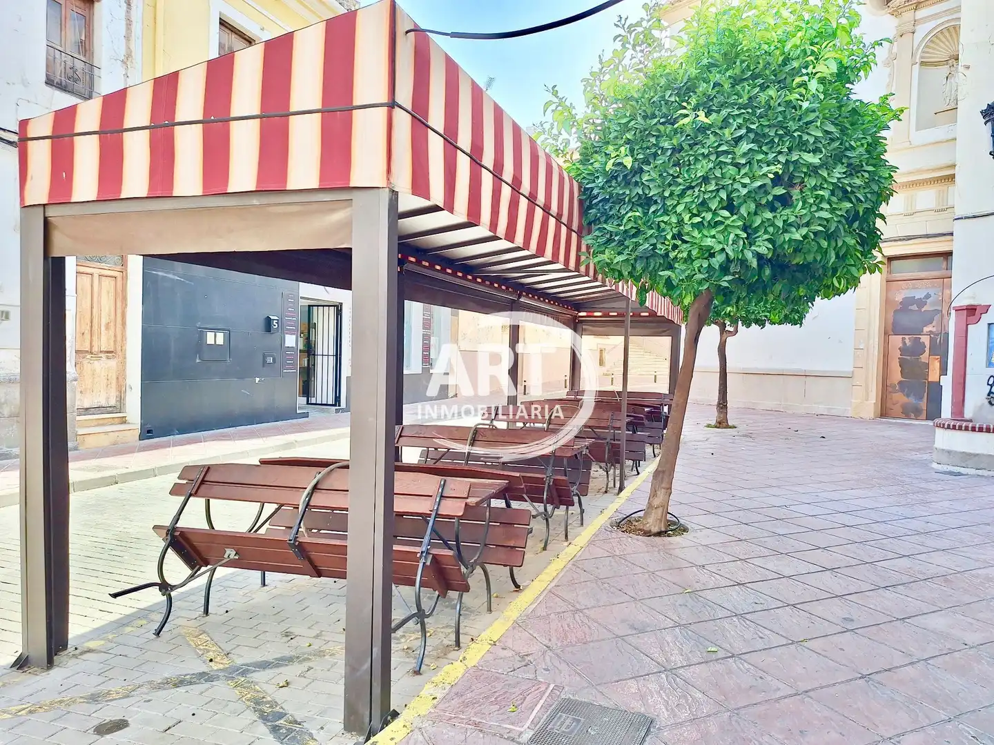 Terrace of Commercial properties for sale in Bétera  with Air Conditioner and Furnished