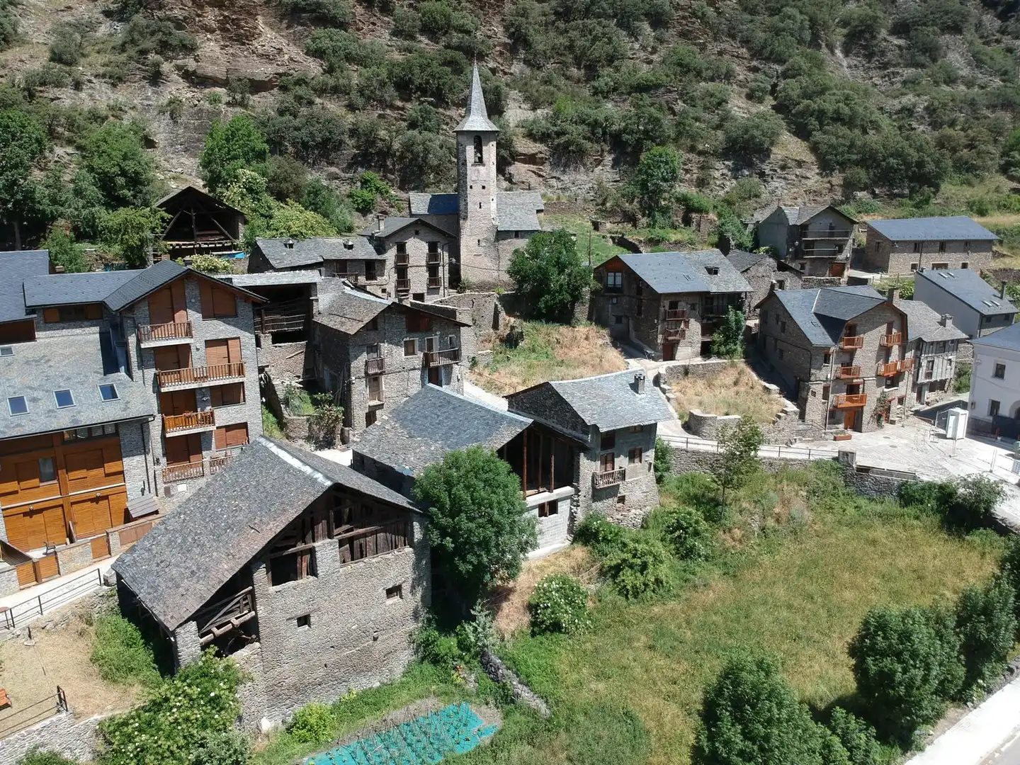 Vista exterior de Finca rústica en venta en Alins con Jardín privado