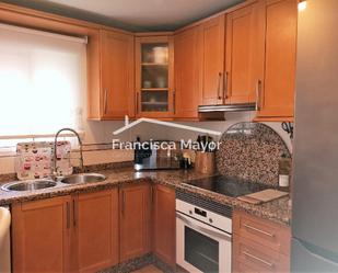 Kitchen of Flat to rent in  Valencia Capital  with Air Conditioner