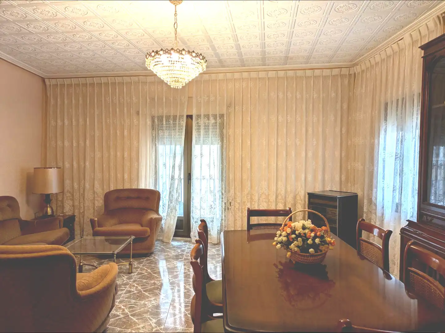 Dining room of Houses for sale in Quinto  with Balcony