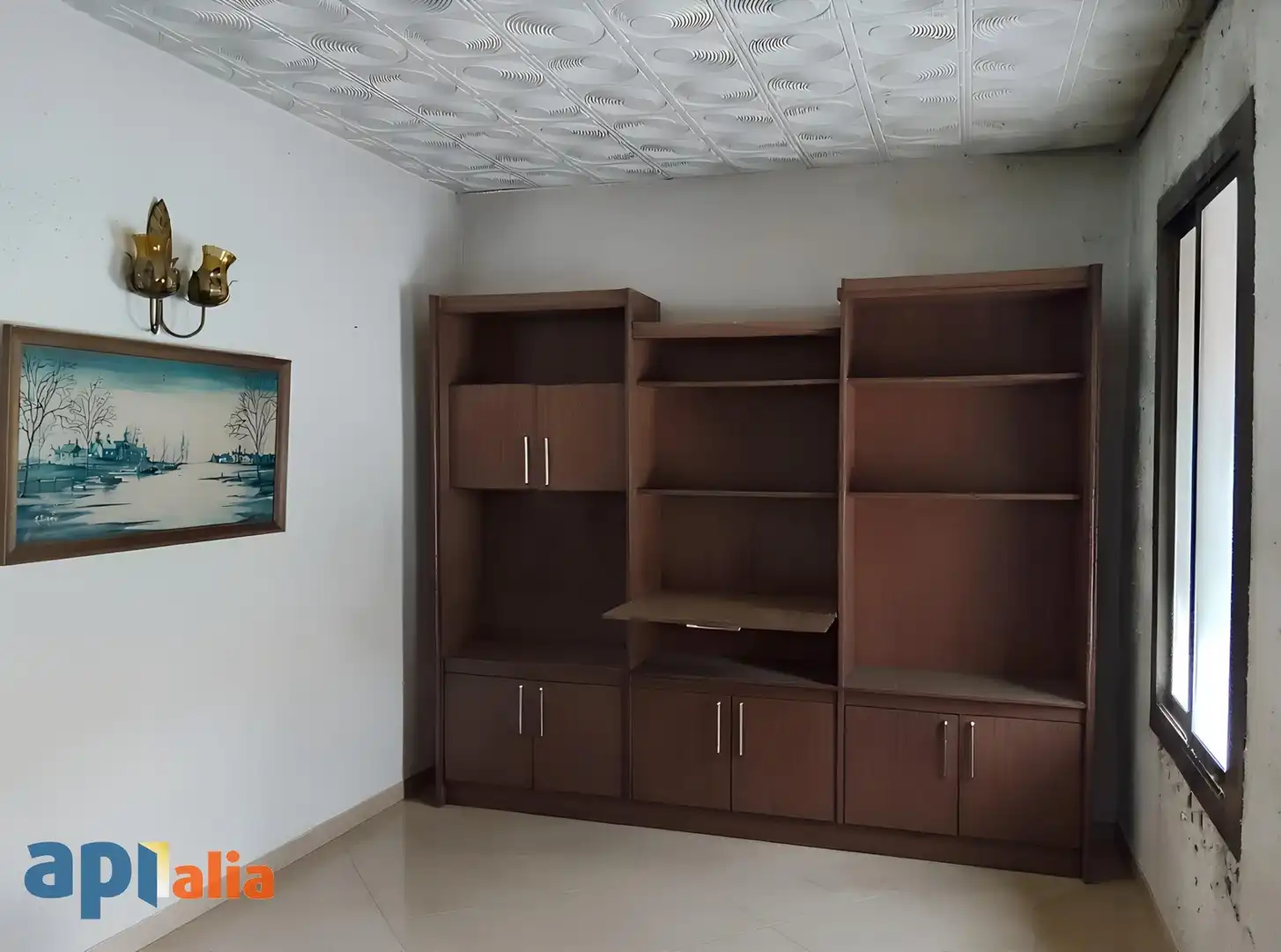 Sala d'estar de Finca rústica en venda en Vallirana
