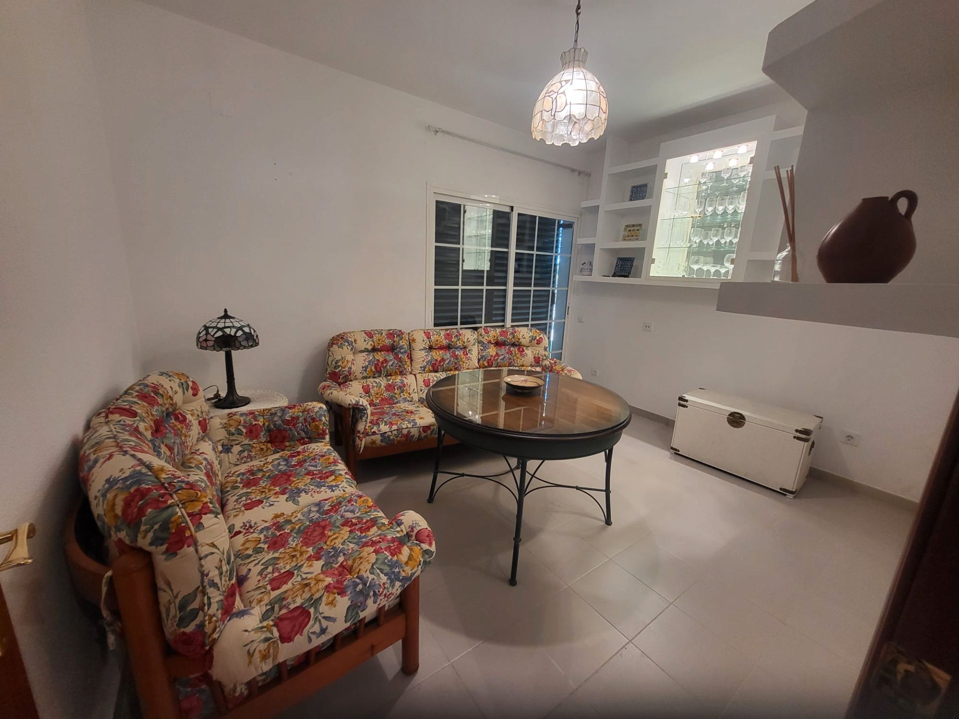Living room of Duplex for sale in Badajoz Capital  with Air Conditioner, Terrace and Furnished