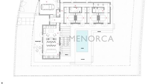Interesante parcela con proyecto y licencia en trámite en Calan Blanes, imatge 5