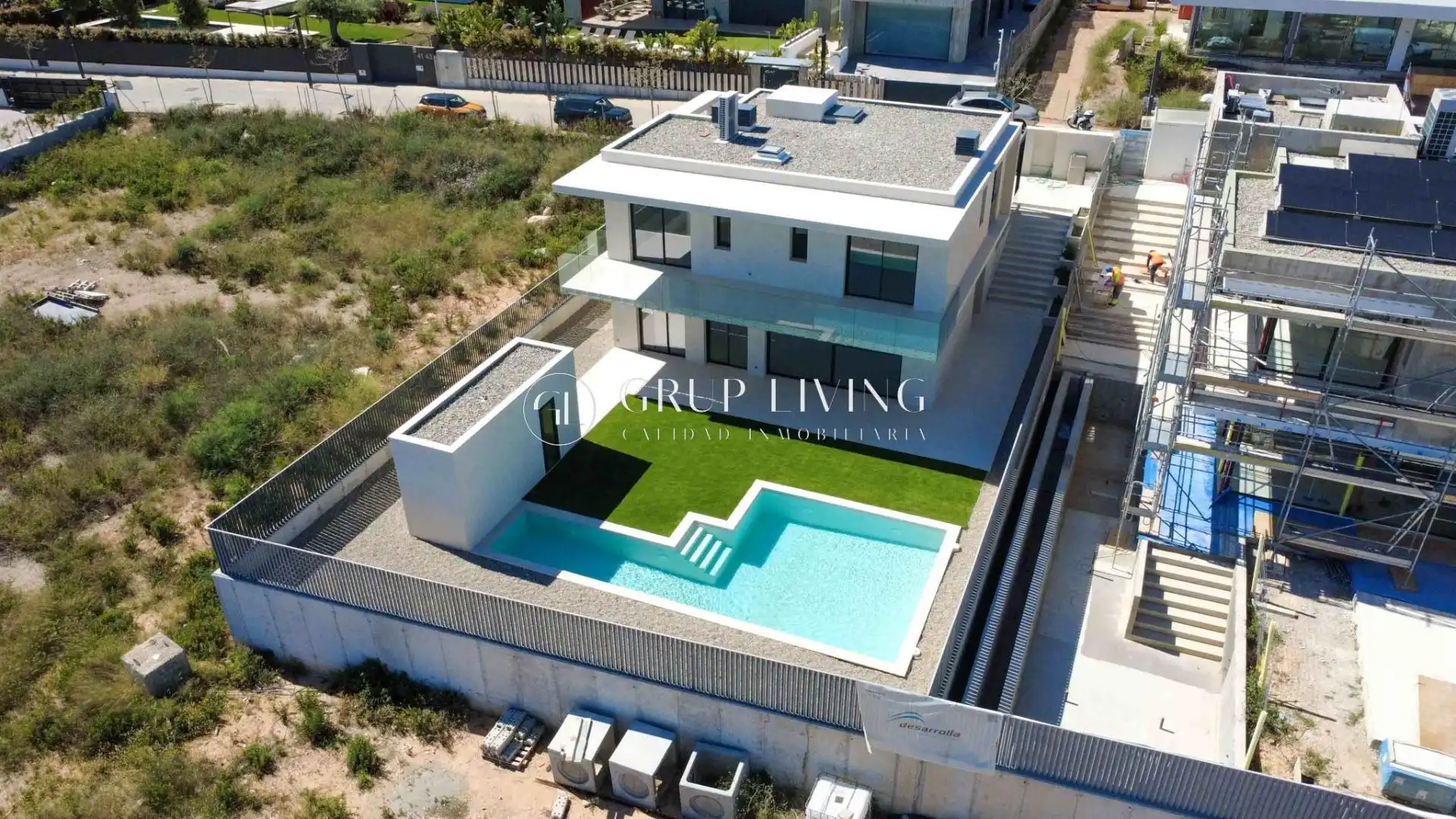 Vista exterior de Casa o chalet en venta en Sitges con Aire acondicionado, Calefacción y Jardín privado