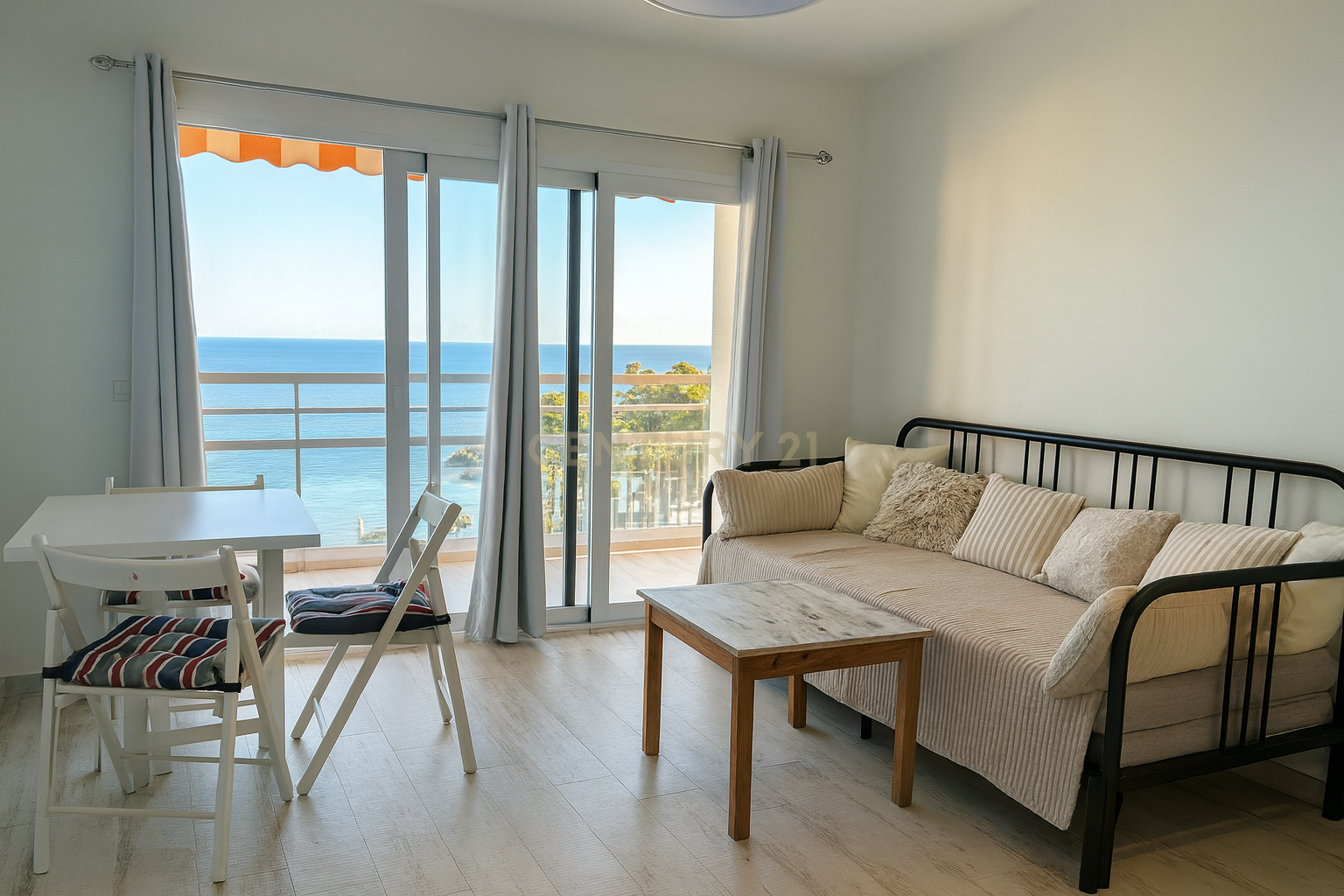 Bedroom of Apartment to rent in Calpe / Calp  with Air Conditioner, Microwave and TV