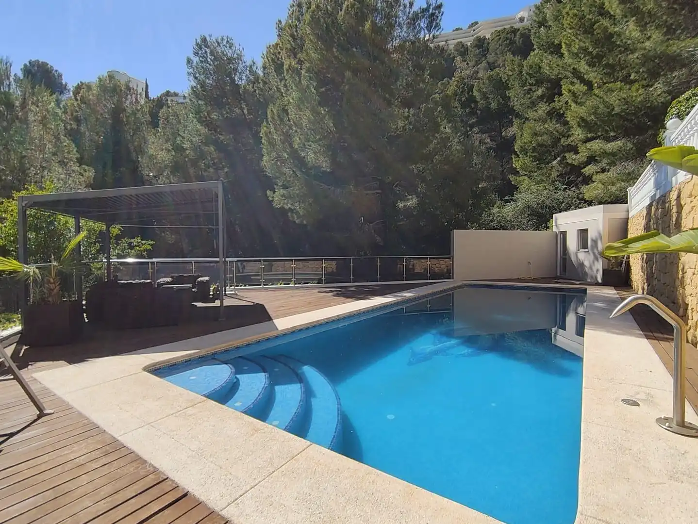 Swimming pool of Houses for sale in Altea  with Air Conditioner, Heating and Private garden