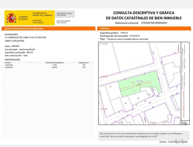 Local comercial en Venta en Calle de Antonio González de Lama en San Mamés - La Palomera