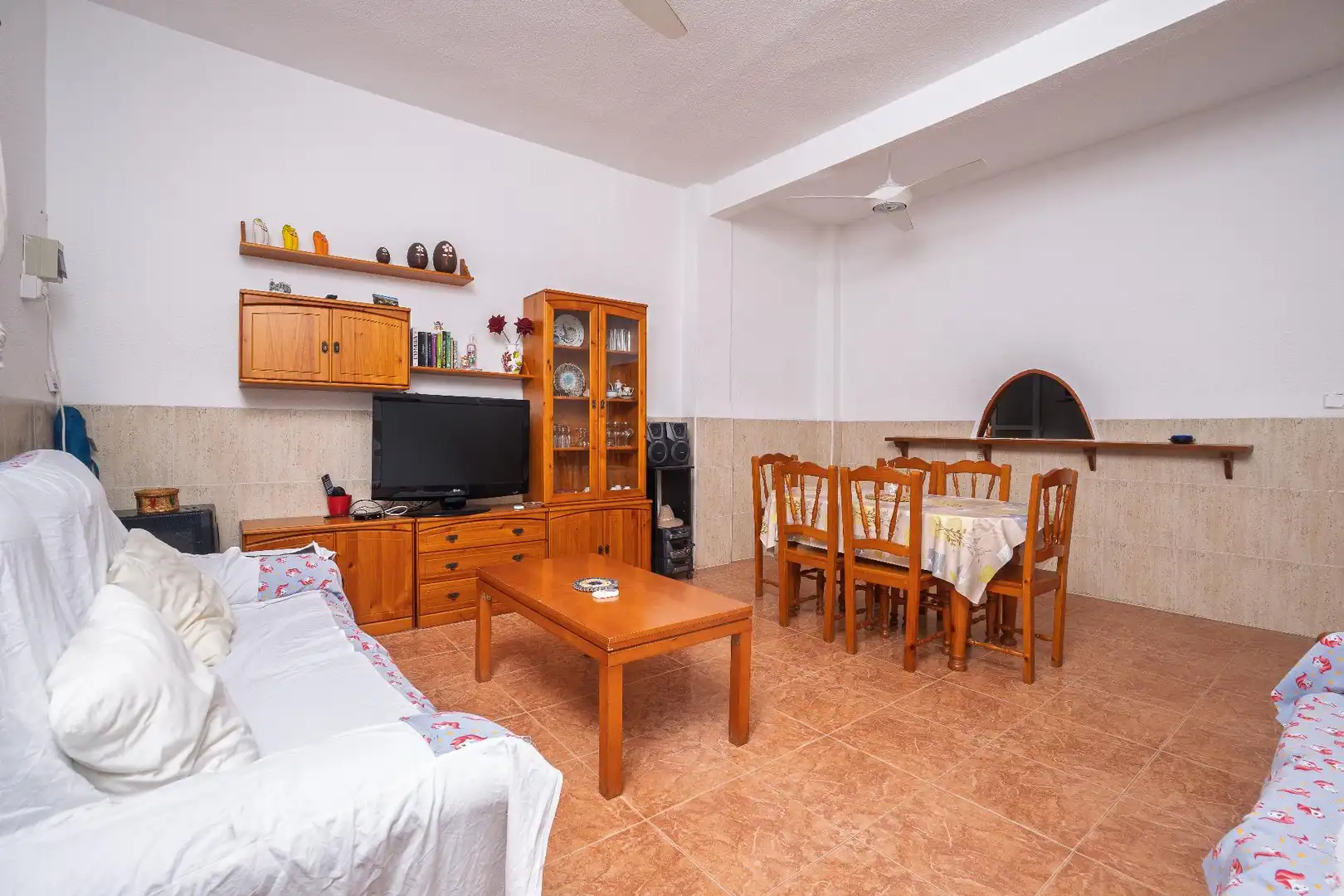 Sala de estar de Piso en venta en Pilar de la Horadada con Balcón