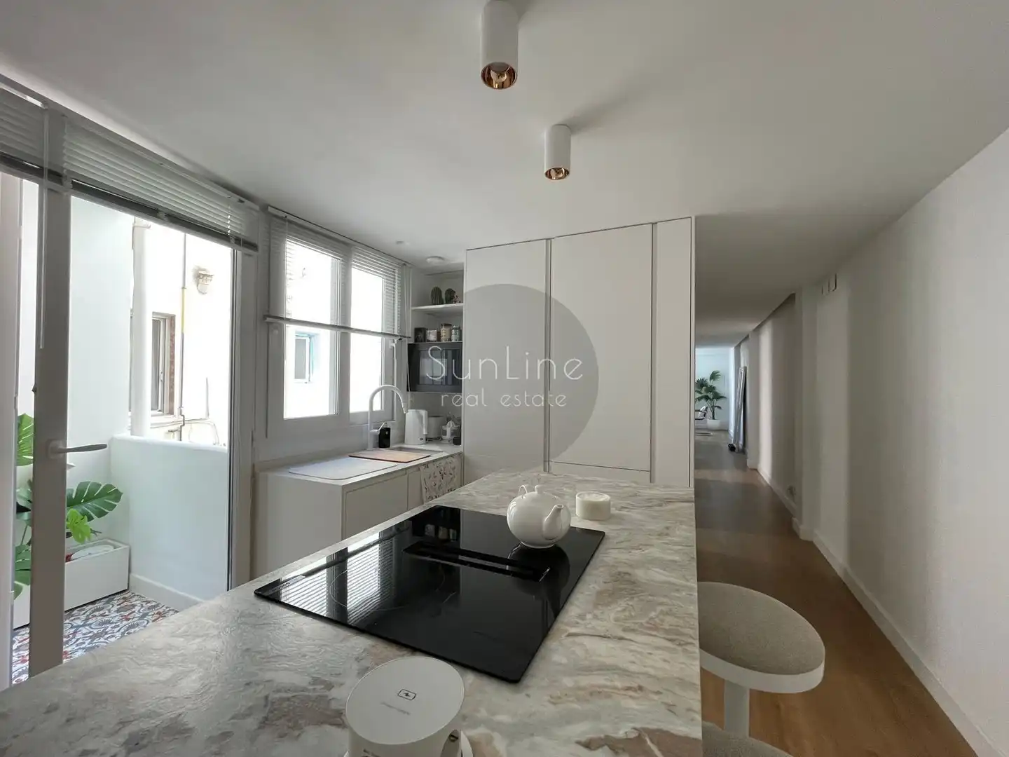 Küche von Wohnung zur Miete in Poblats Marítims