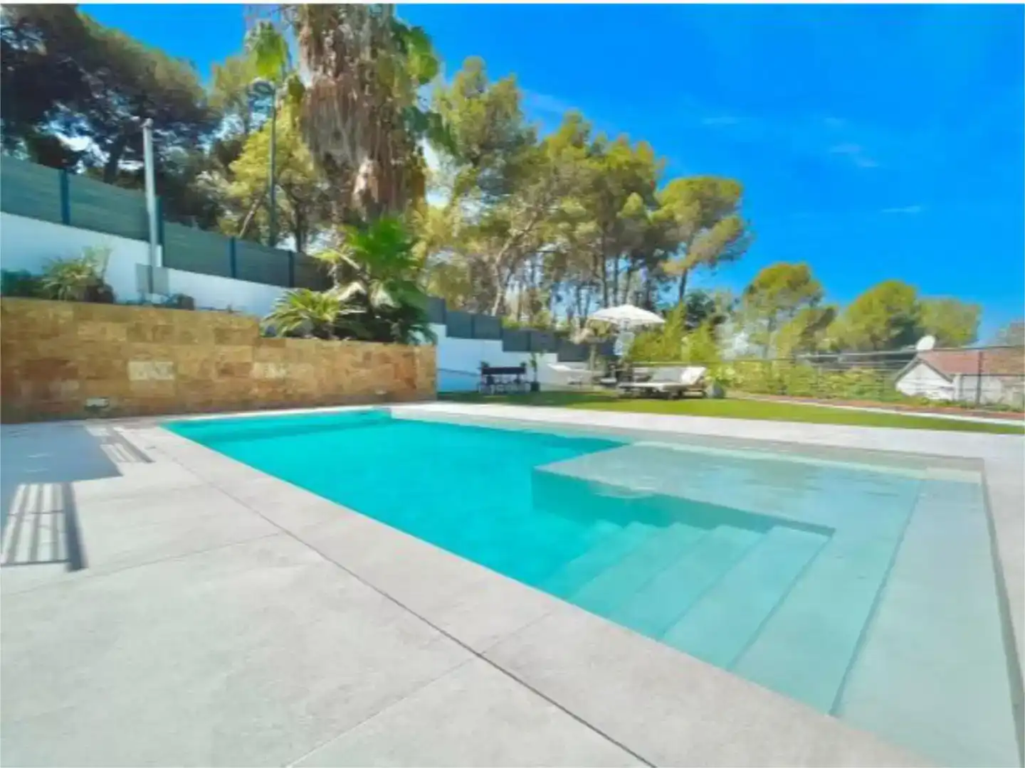 Piscina de Casa o xalet en venda en Blanes amb Aire condicionat i Piscina