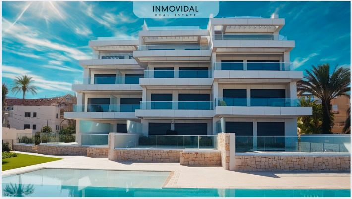 Vista exterior de Apartament en venda en Dénia amb Aire condicionat, Calefacció i Terrassa