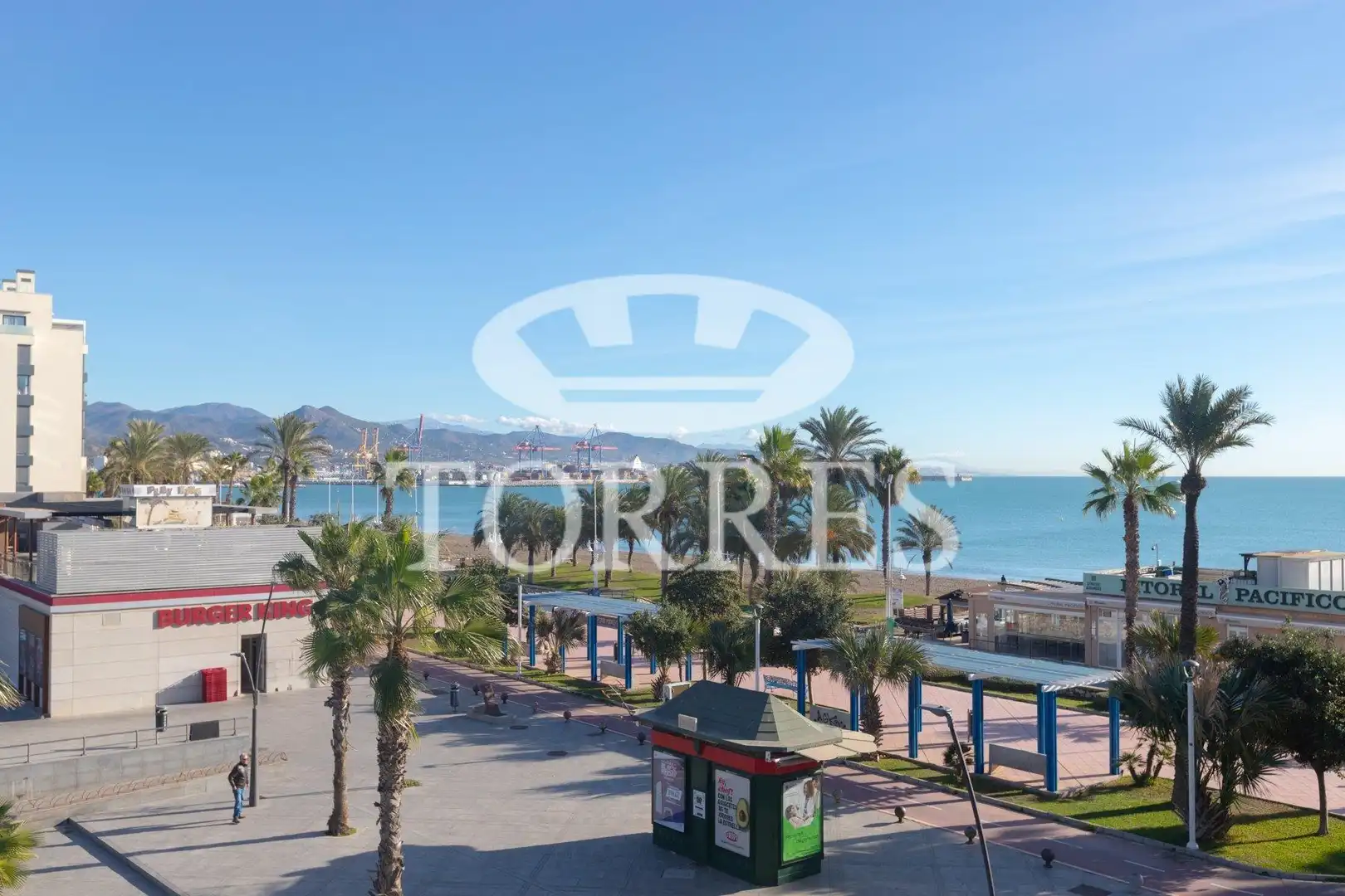 Vista exterior de Pis en venda en Málaga Capital amb Aire condicionat, Terrassa i Traster