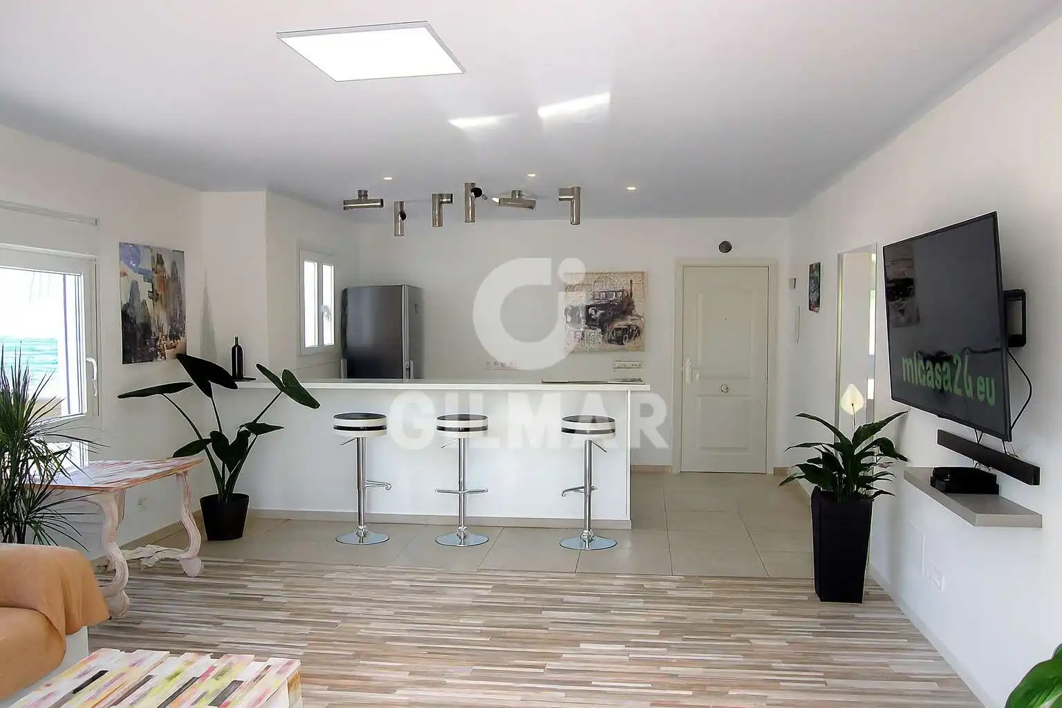 Cuina de Casa o xalet en venda en Puerto de la Cruz amb Jardí privat, Terrassa i Moblat