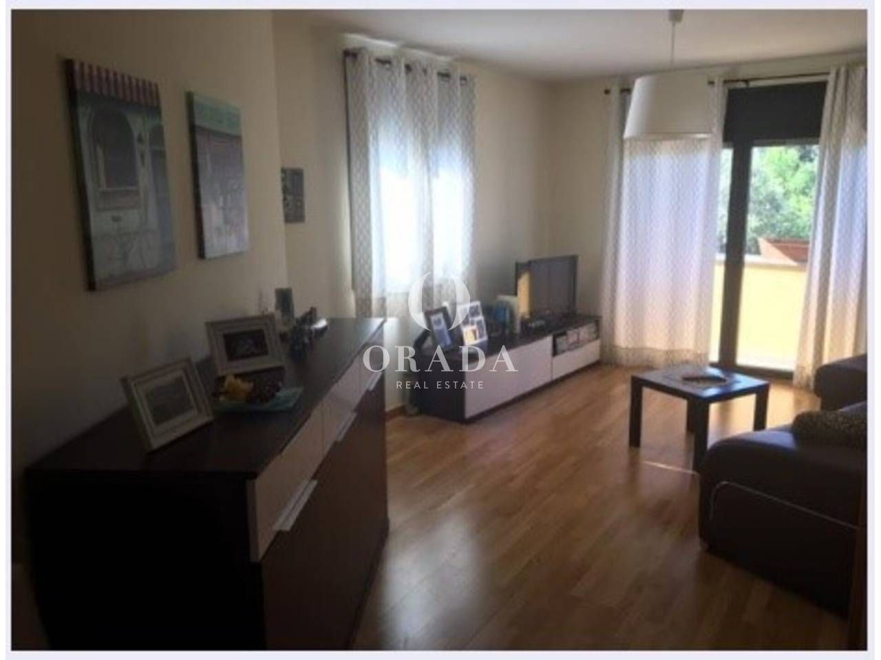 Living room of Flat for sale in Montferrer i Castellbò  with Heating, Parquet flooring and Terrace