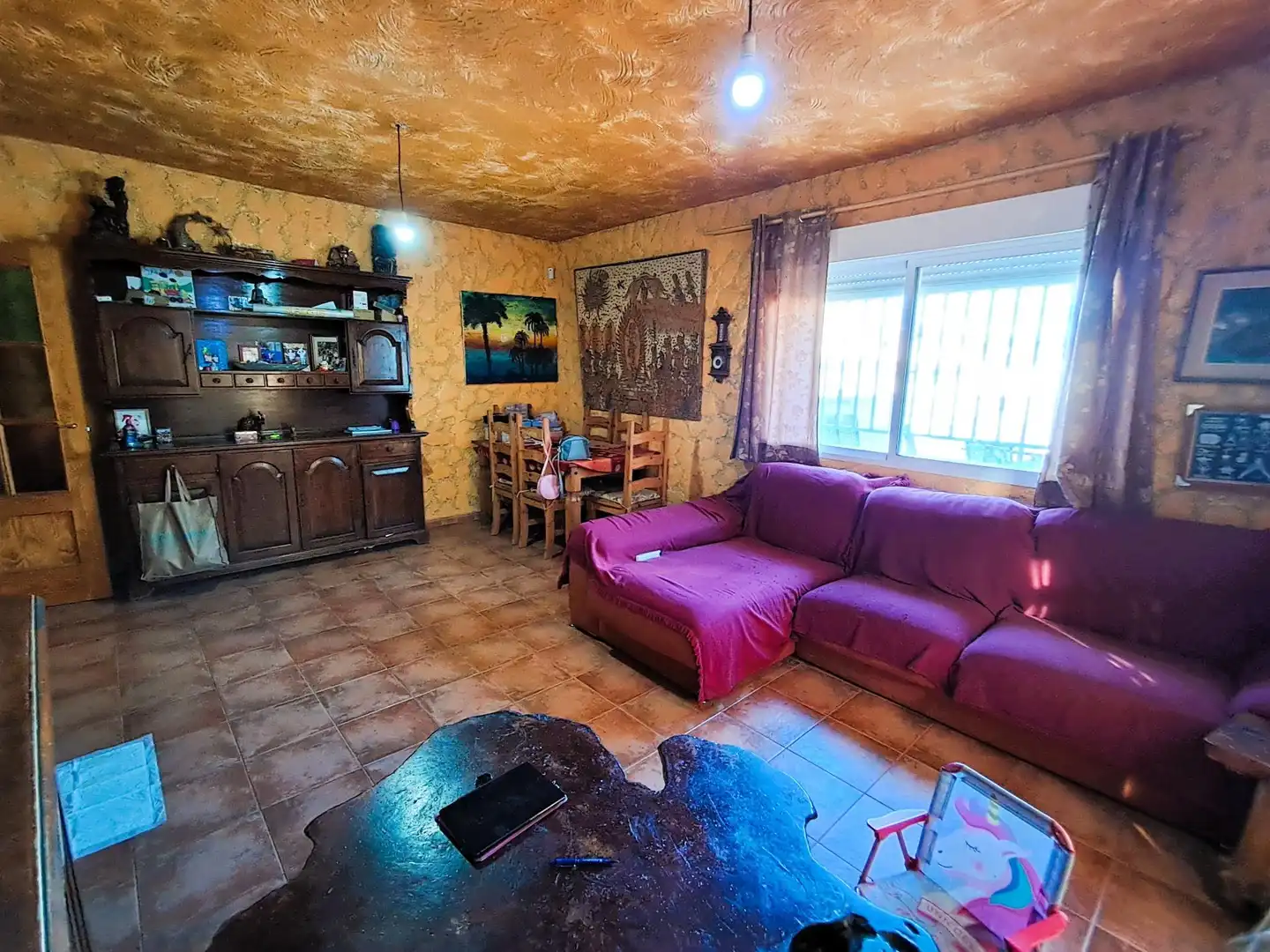 Sala de estar de Casa o chalet en venta en Águilas con Aire acondicionado, Calefacción y Jardín privado