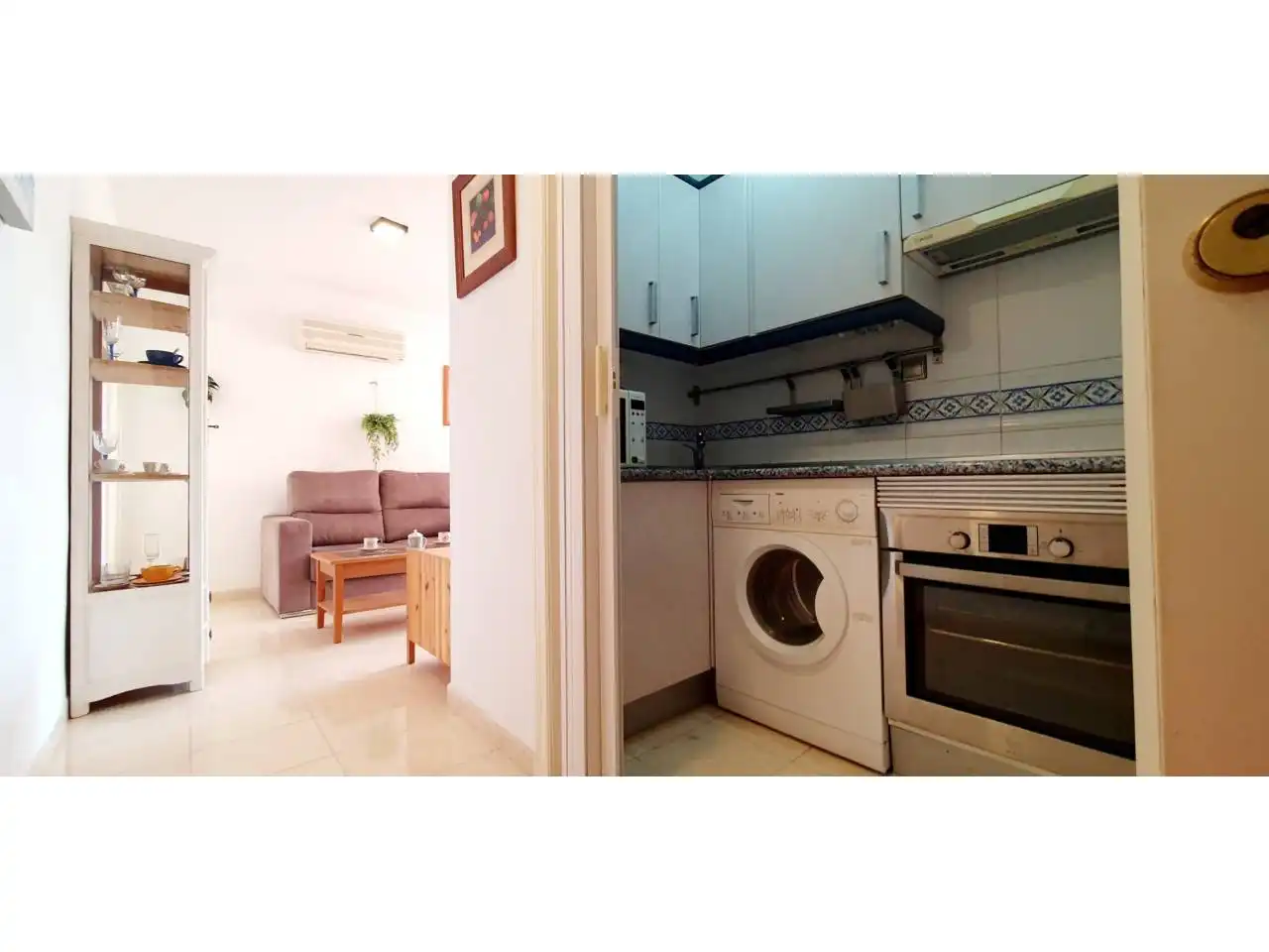 Cuina de Apartament en venda en Vícar amb Aire condicionat, Calefacció i Terrassa
