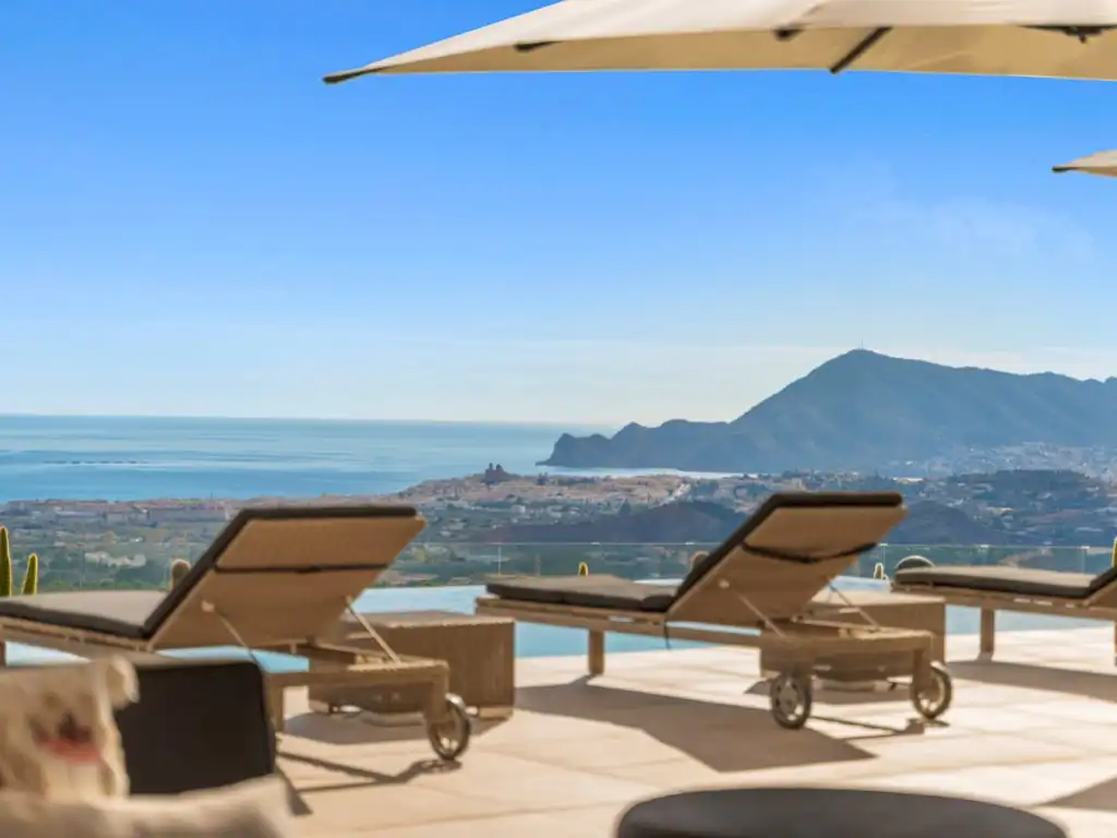 Terraza de Casa o chalet en venta en Altea con Aire acondicionado, Calefacción y Jardín privado