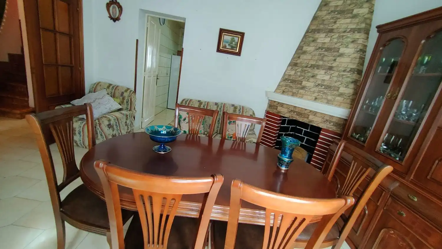 Dining room of Houses for sale in Gijón   with Heating, Terrace and Storage room