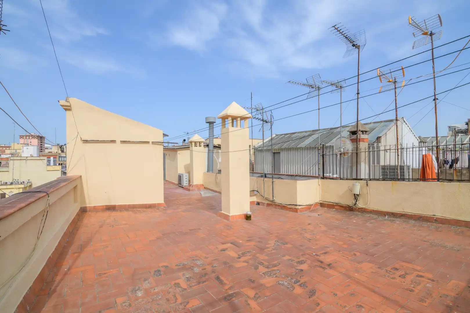 Terrace of Flat for sale in Barcelona  with Parquet flooring, Terrace and Balcony