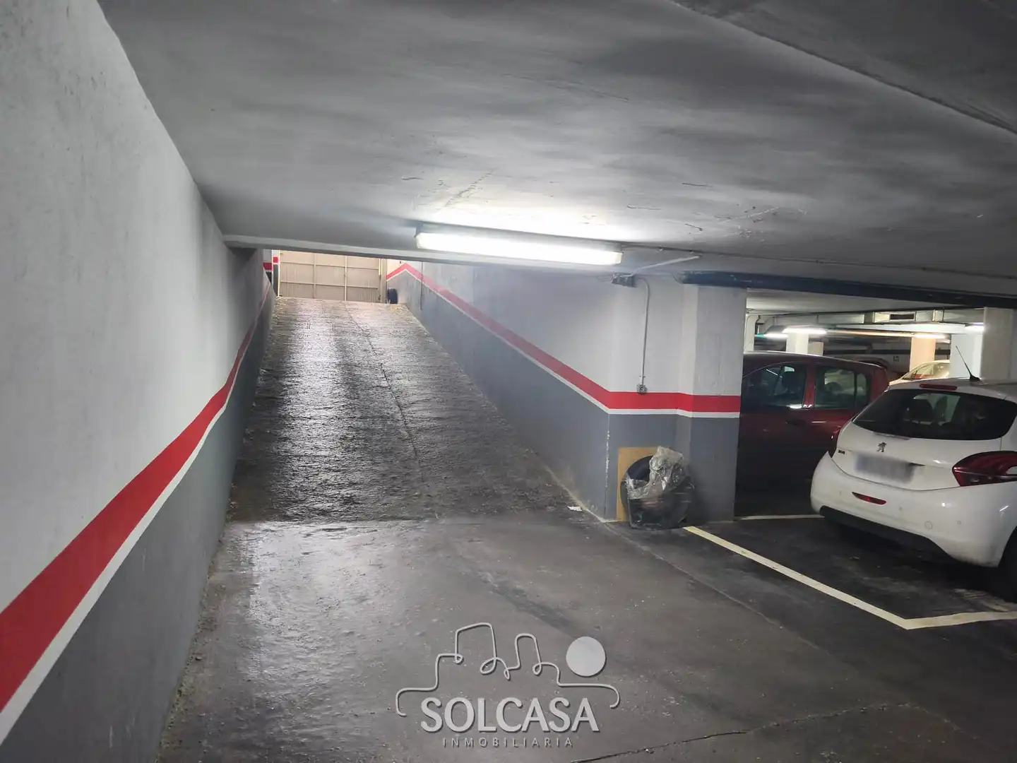 Parking of Flat for sale in Valladolid  with Heating, Parquet flooring and Balcony
