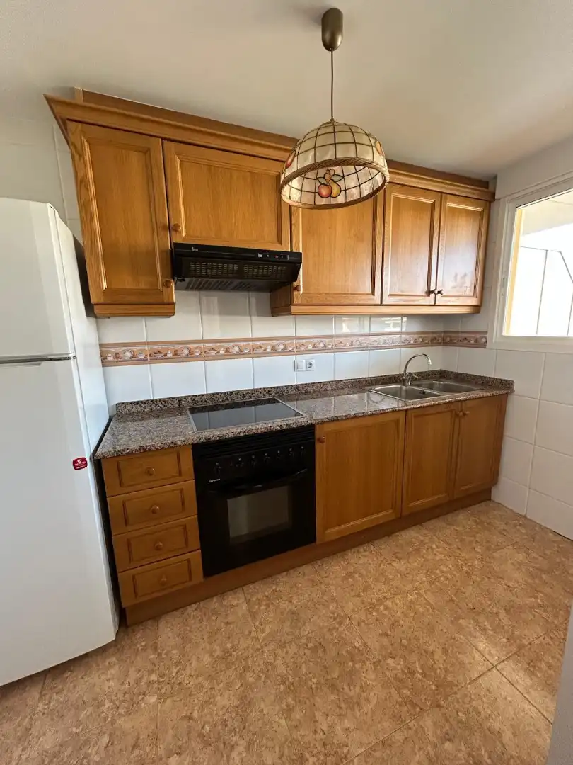 Cocina de Ático en venta en Oropesa del Mar / Orpesa con Aire acondicionado, Jardín privado y Terraza
