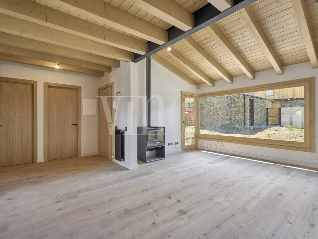 Living room of Detached homes for sale in Puigcerdà  with Heating, Private garden and Parquet flooring