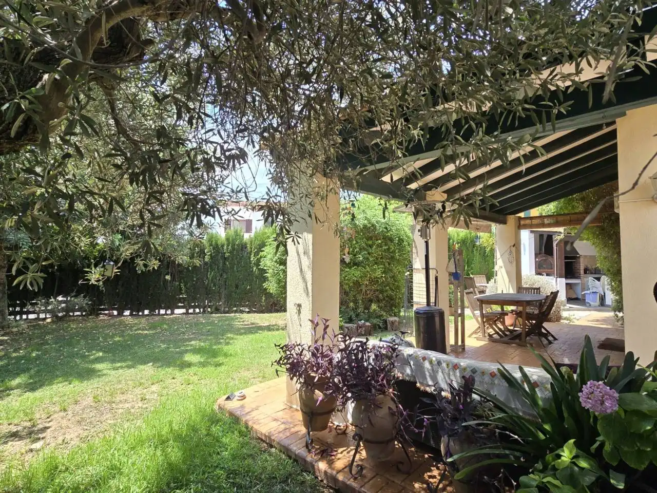 Garden of Houses for rent in Riba-roja de Túria  with Air Conditioner, Heating and Private garden