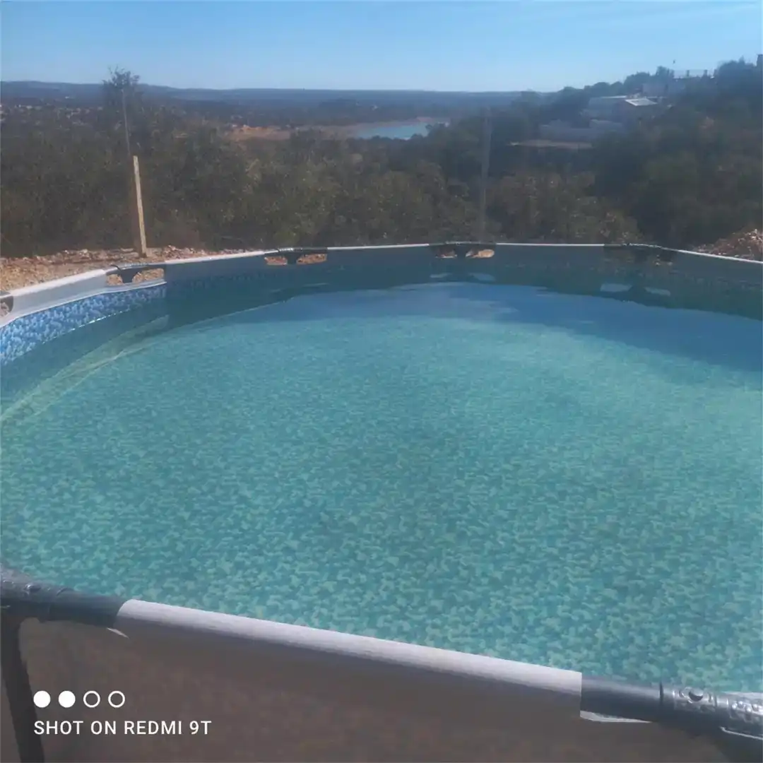 Piscina de Planta baixa en venda en Guillena amb Aire condicionat, Jardí privat i Parquet