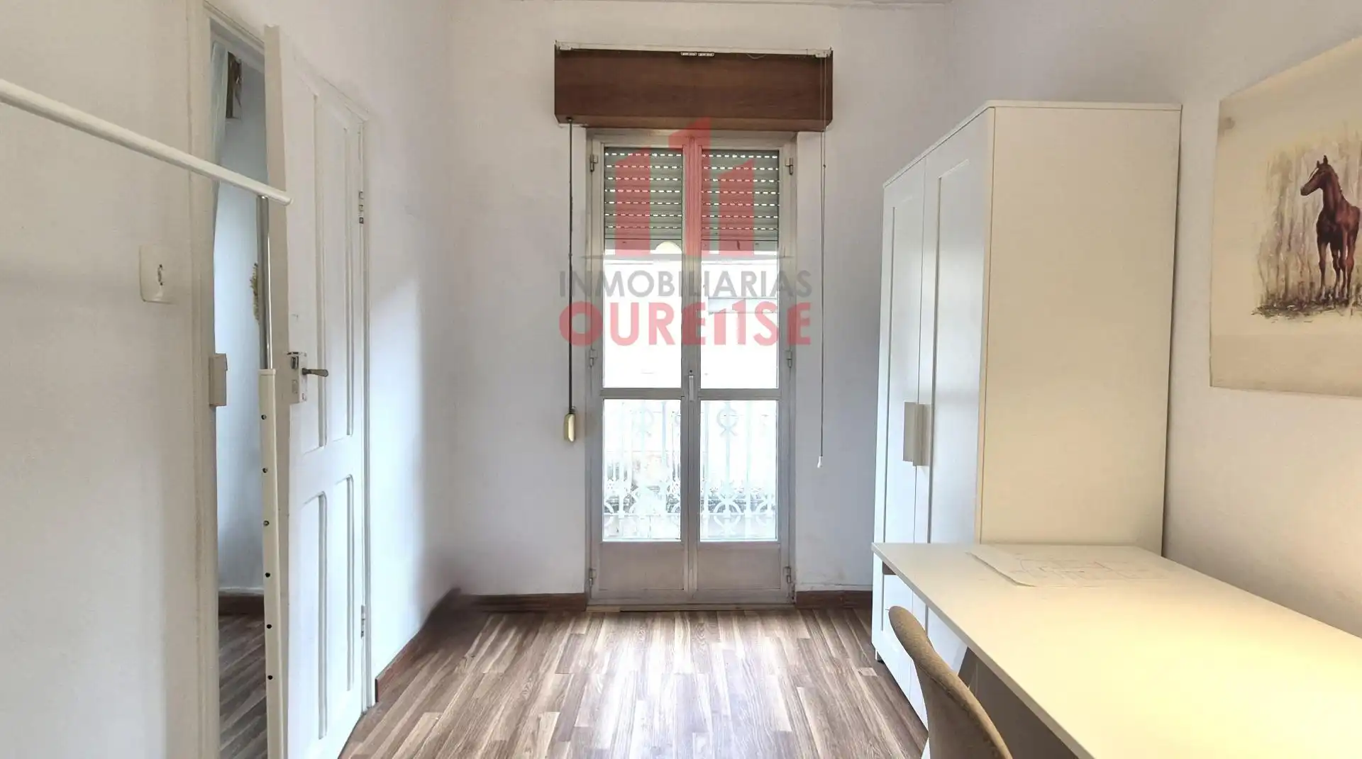 Schlafzimmer von Wohnung zur untervermieten in Ourense Capital  mit Heizung, Möbliert und Balkon