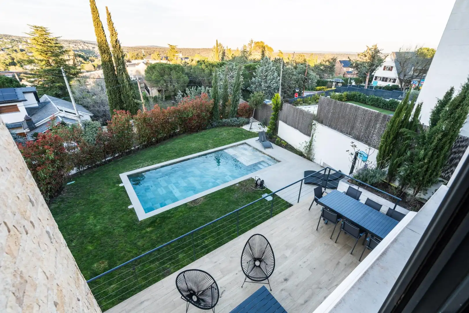 Terraza de Casa o chalet en venta en Torrelodones con Calefacción, Jardín privado y Terraza