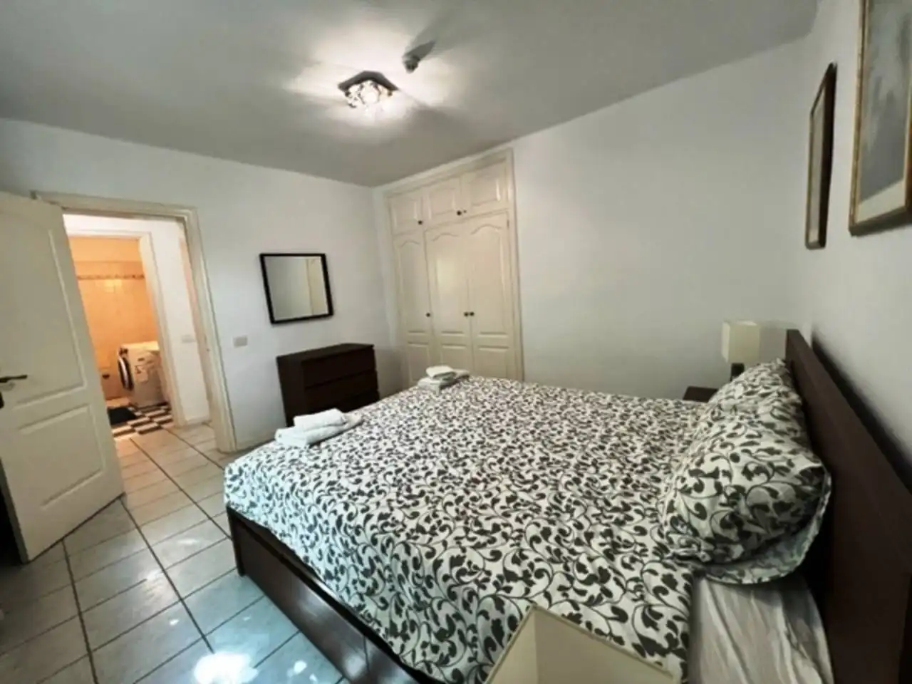 Bedroom of Flat for rent in Arona  with Air Conditioner, Terrace and Furnished