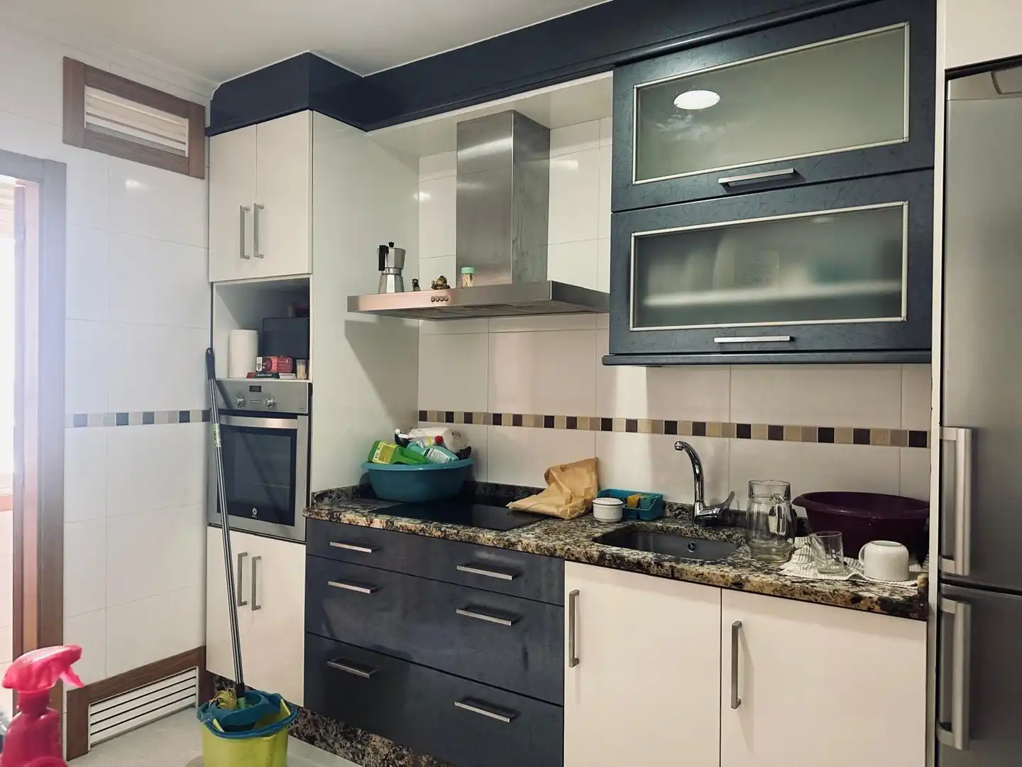 Kitchen of Flat for sale in San Cibrao das Viñas  with Heating and Balcony