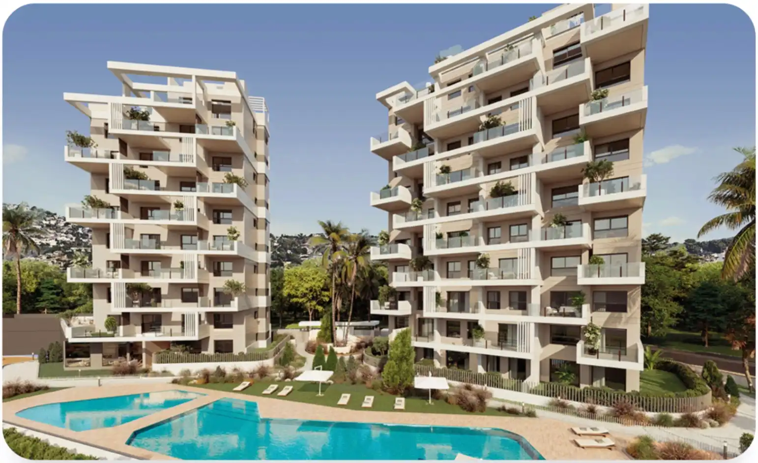 Appartement compact avec piscine à vendre à Zona Levante - Playa Fossa