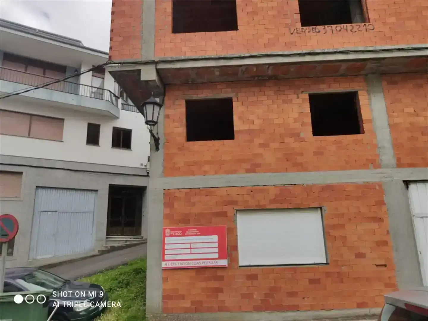 Vista exterior de Dúplex en venda en Viveiro